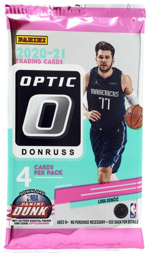 2020-21 Donruss Optic Basketball Retail Paquet