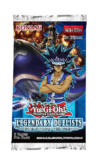 Yu-Gi-Oh Legendary Duelists : Duels from the Deep Booster Paquet
