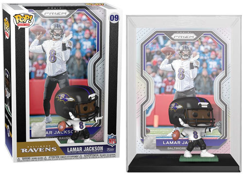 Lamar Jackson 09 NFL Baltimore Ravens Trading Card