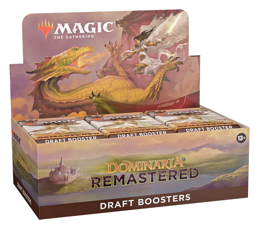 2023 Magic The Gathering Dominaria Remastered Draft Boosters Boîte