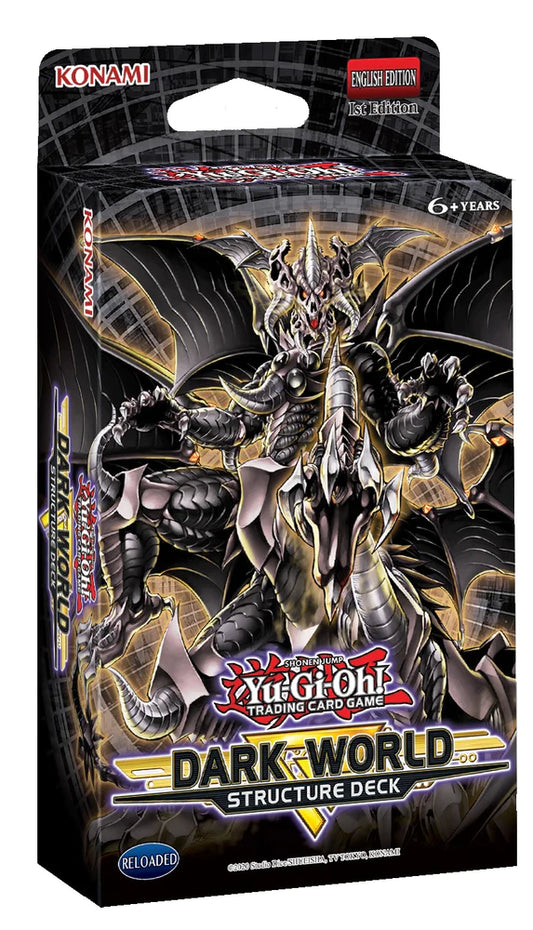Yu-Gi-Oh Dark World Structure Decks Boîte