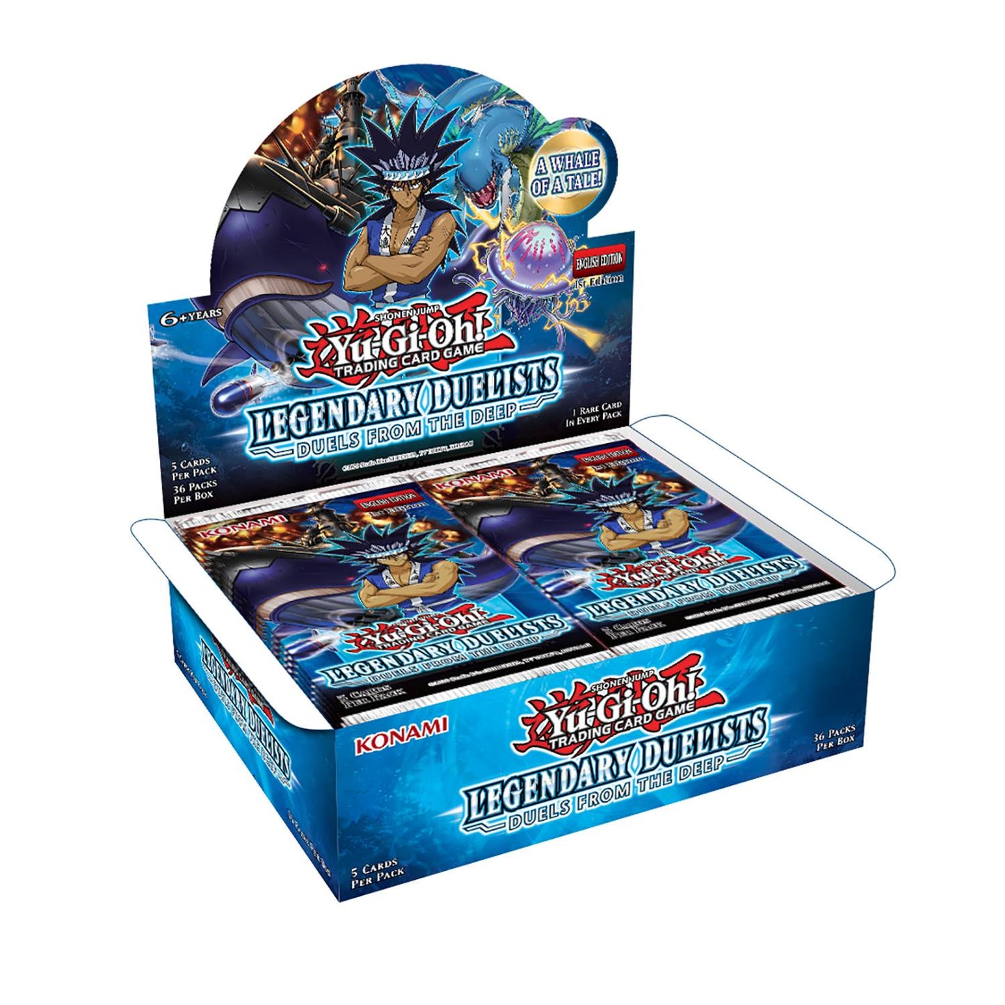 Yu-Gi-Oh Legendary Duelists : Duels from the Deep Booster Boîte