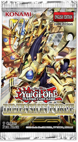 Yu-Gi-Oh Dimension Force Booster Paquet