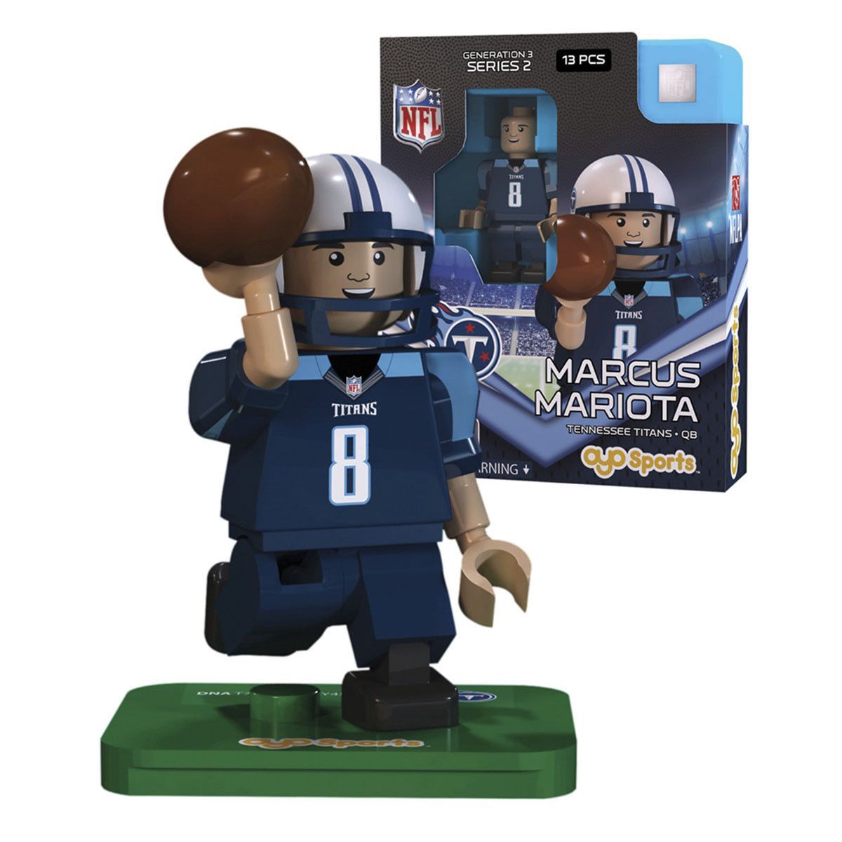 Marcus Mariota OYO Sports figurine Tennessee Titans