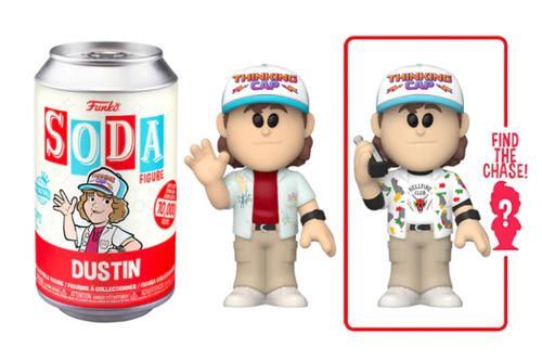 Dustin Stranger Things Soda Can Funko Soda Figure