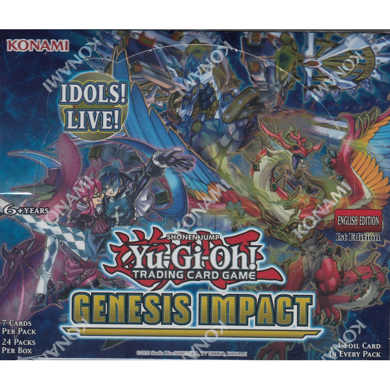 Yu-Gi-Oh Genesis Impact Booster Boîte