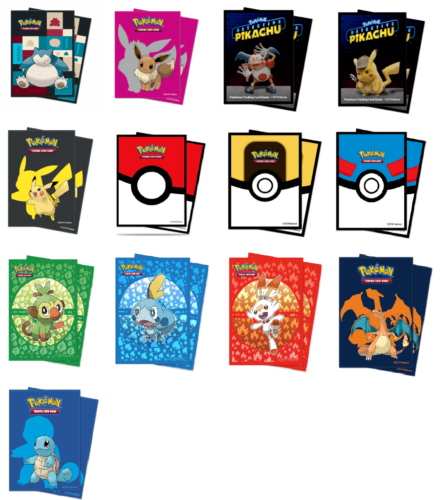 Protecteur pour cartes Pokémon usagés , paquet de 20